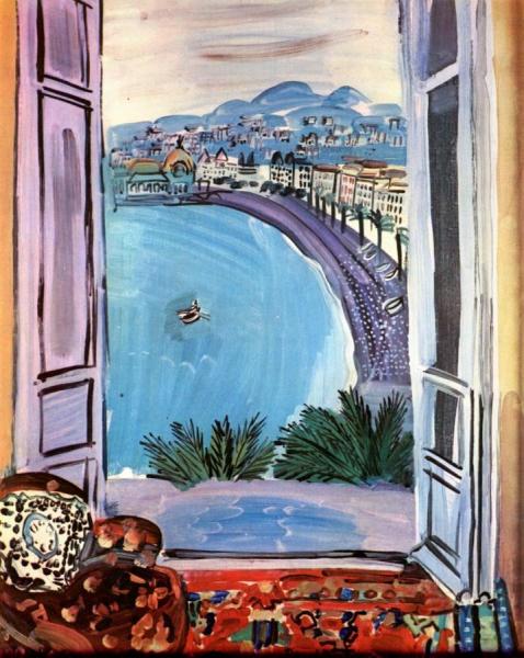 Raoul Dufy The Window At Nice