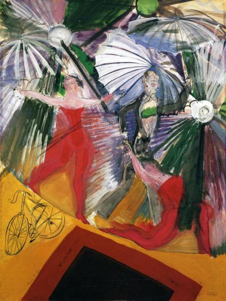 Tightrope Walkers by Raoul Dufy