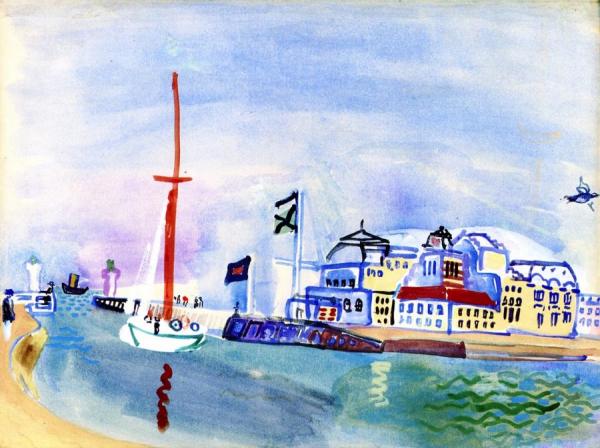 Trouville by Raoul Dufy