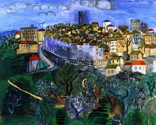 Vence by Raoul Dufy