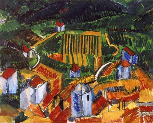 Vence Landscape by Raoul Dufy