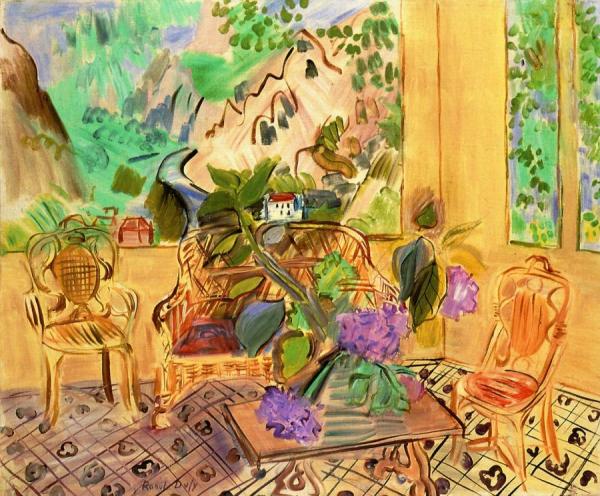 Vernet-les-bains by Raoul Dufy