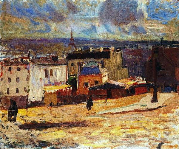 View Of Paris From Montmartre by Raoul Dufy