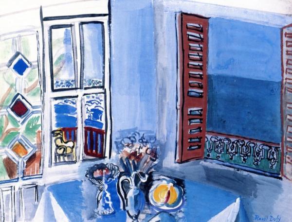 View Through The Window by Raoul Dufy