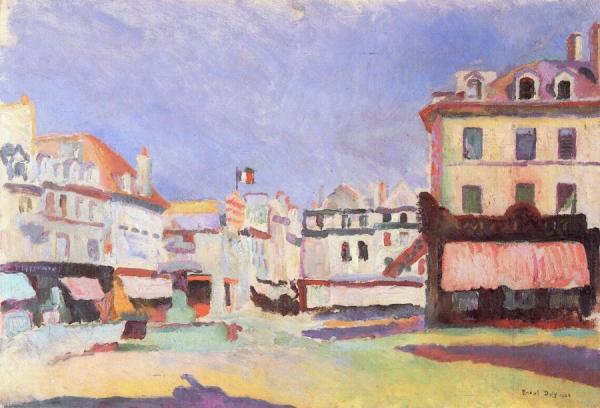 Village Street by Raoul Dufy