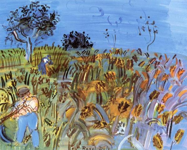 Wheat In Normandy by Raoul Dufy