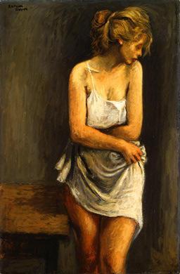 Raphael Soyer Blond Figure