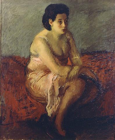 Raphael Soyer Seated Woman