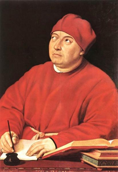 Cardinal Tommaso Inghirami by Raphael