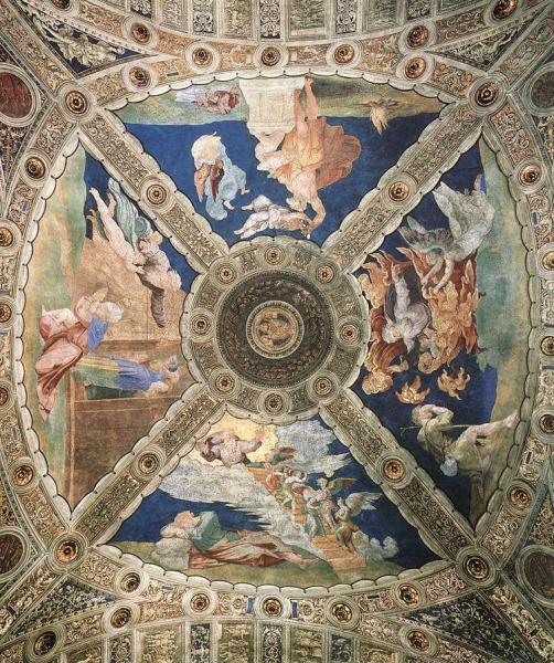Ceiling (stanza Di Eliodoro) by Raphael