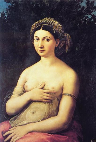 La Fornarina by Raphael