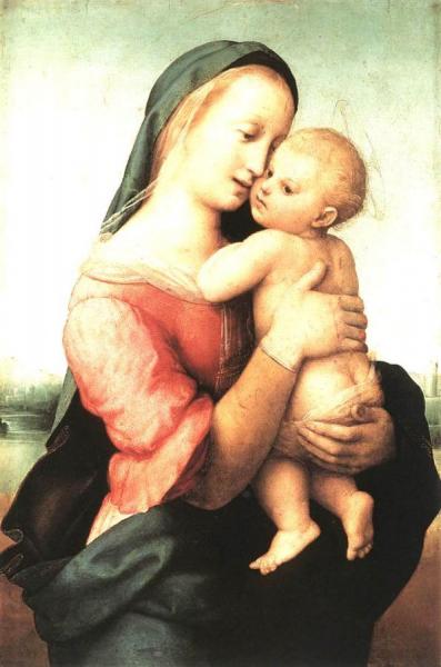 Madonna And Child (the Tempi Madonna) by Raphael