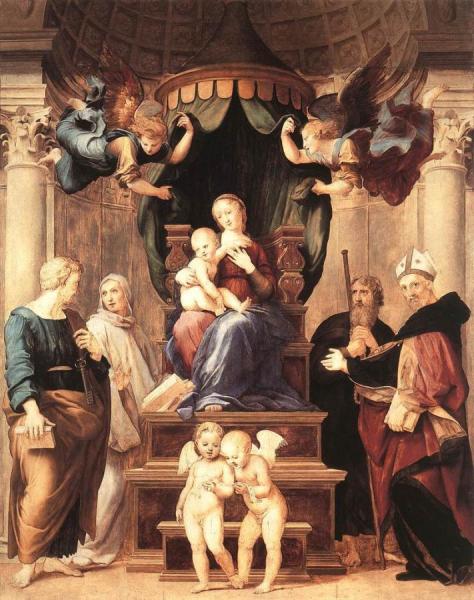 Raphael Madonna Del Baldacchino