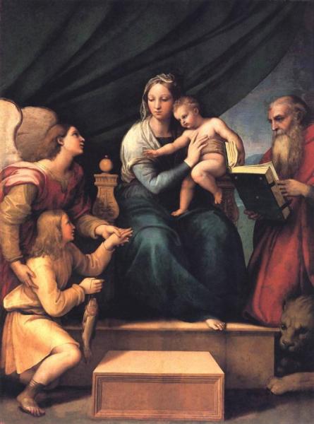 Madonna With The Fish by Raphael