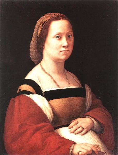 Portrait Of A Woman (la Donna Gravida) by Raphael