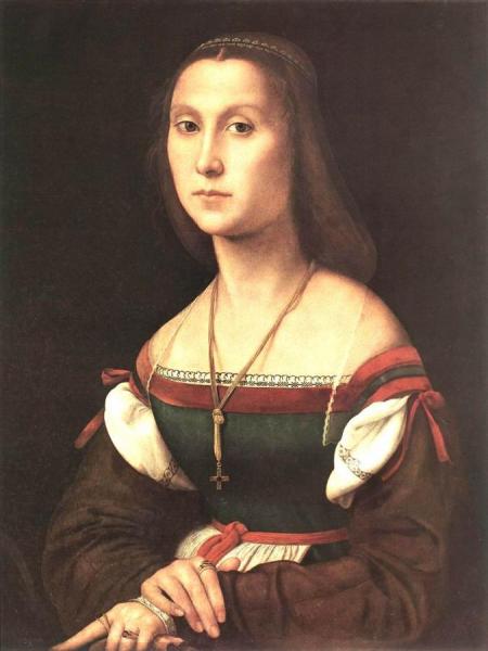 Portrait Of A Woman (la Muta) by Raphael