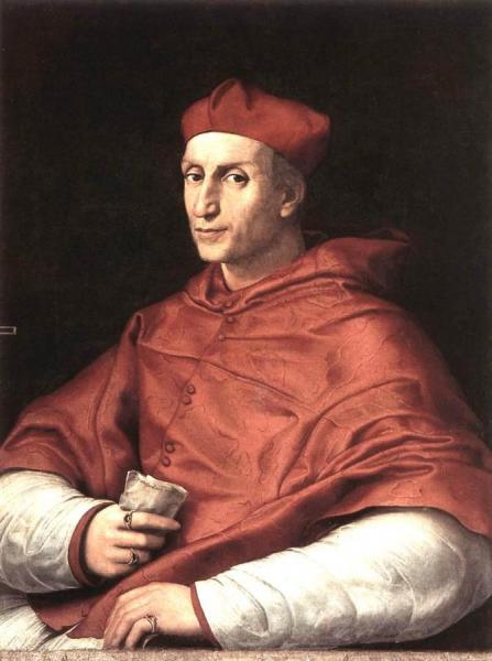 Portrait Of Cardinal Bibbiena by Raphael