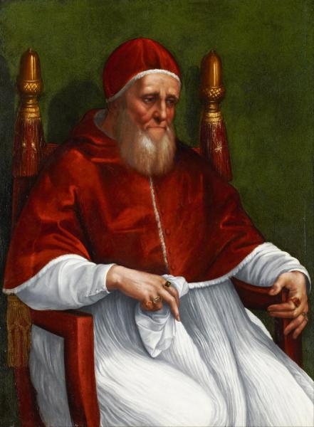 Portrait Of Julius Ii by Raphael Oil Painting Reproductions