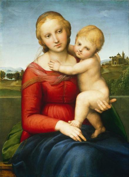 Small Cowper Madonna by Raphael