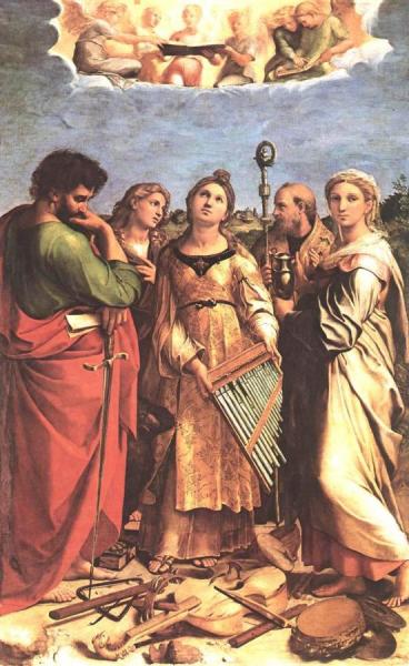 St Cecilia by Raphael