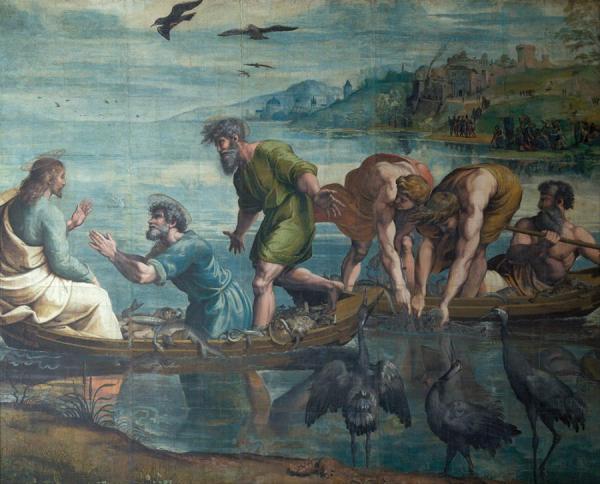 The Miraculous Draught Of Fishes by Raphael