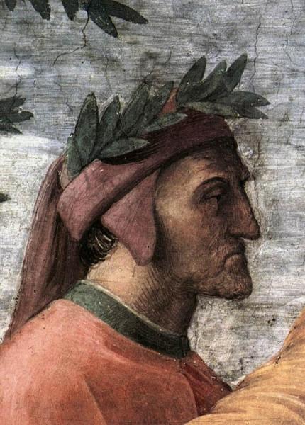 The Parnassus (detail 8) (stanza Della Segnatura) by Raphael