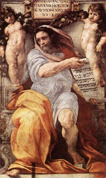 The Prophet Isaiah by Raphael