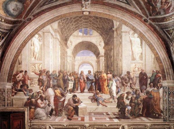 The School Of Athens (stanza Della Segnatura) by Raphael
