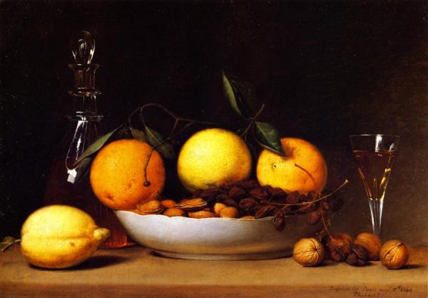 A Dessert by Raphaelle Peale