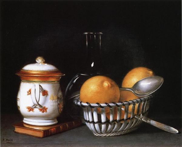Raphaelle Peale Lemons And Sugar