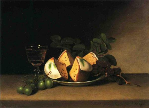 Still Life With Cake by Raphaelle Peale