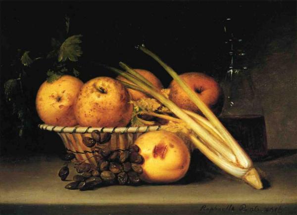 Still Life With Celery And Wind by Raphaelle Peale