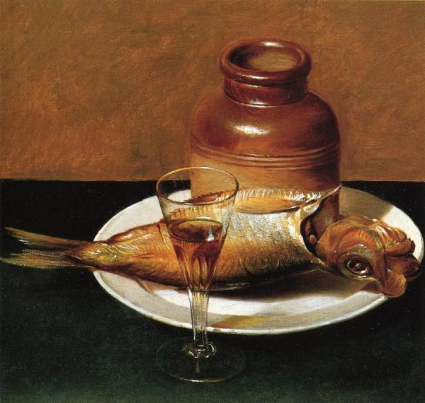 Still Life With Jug And Fish by Raphaelle Peale Oil Painting Reproductions