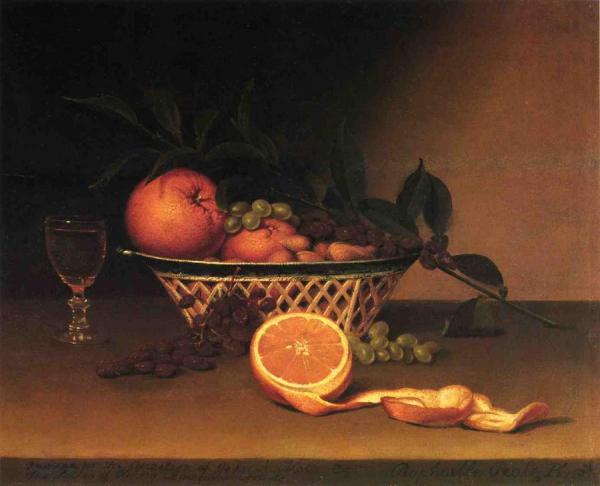 Still Life With Oranges by Raphaelle Peale Oil Painting Reproductions