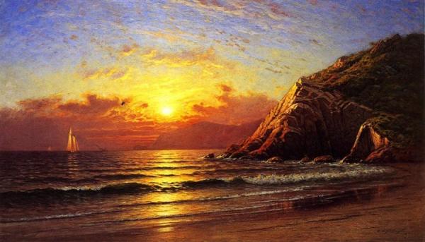 Golden Gate From Angel Island by Raymond Dabb Yelland