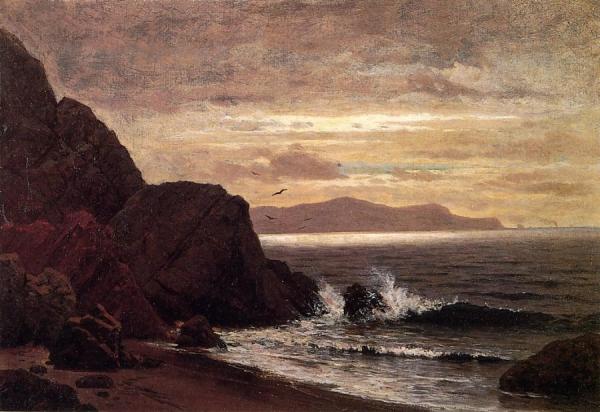 Point Lobos From Fort Point by Raymond Dabb Yelland
