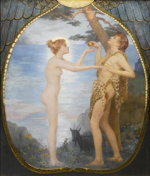 Adam And Eve by Reginald Machell