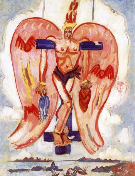 Abelard Ascending (a Fantasy) by Reginald Marsh