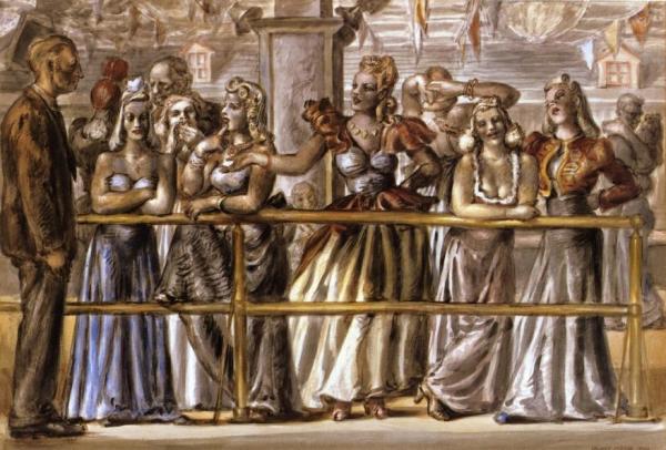 Diana Dance Academy by Reginald Marsh
