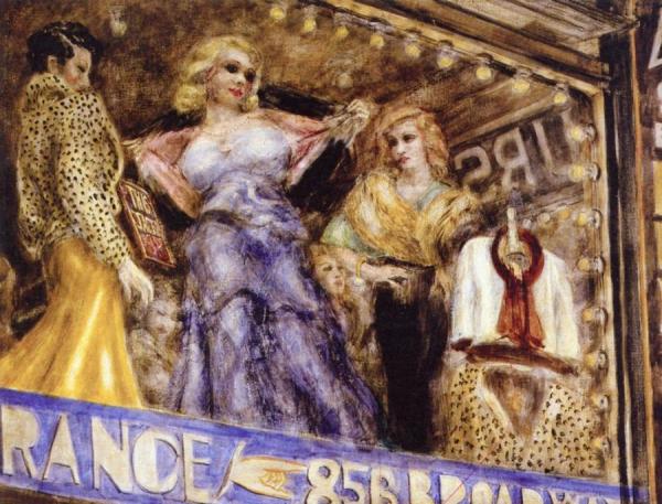 Hudson Bay Fur Company by Reginald Marsh