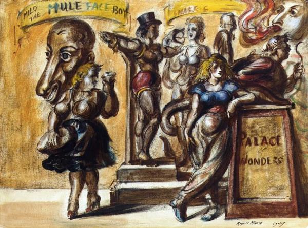 Palace Of Wonders by Reginald Marsh