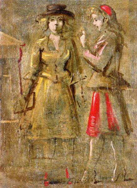 Two Ladies by Reginald Marsh