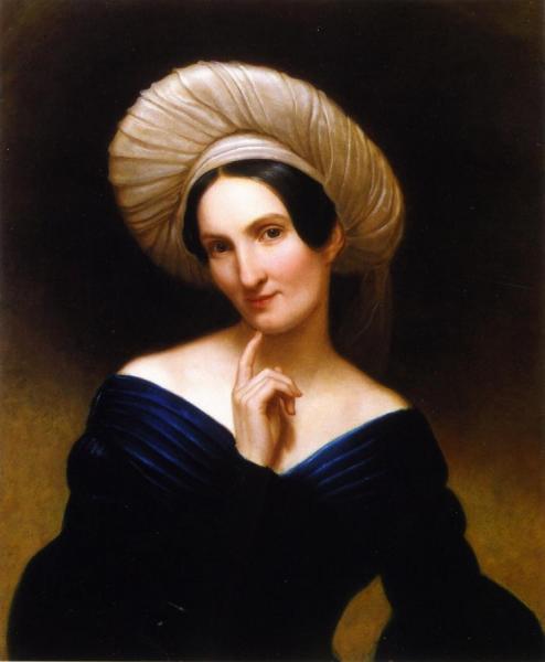 Rembrandt Peale Portrait Of A Lady (harriet Cany Peale)