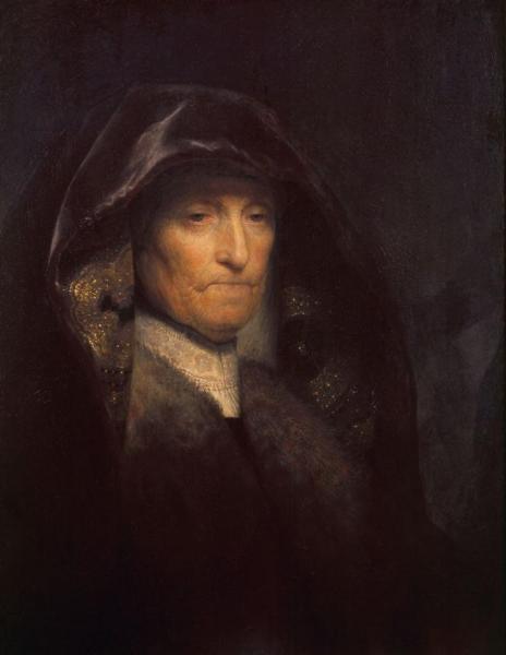 An Old Woman Called 'the Artist's Mother' by Rembrandt Van Rijn