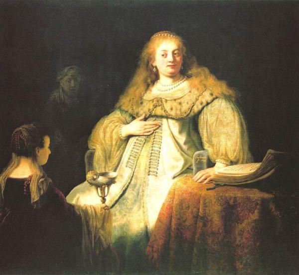 Artemisia by Rembrandt Van Rijn