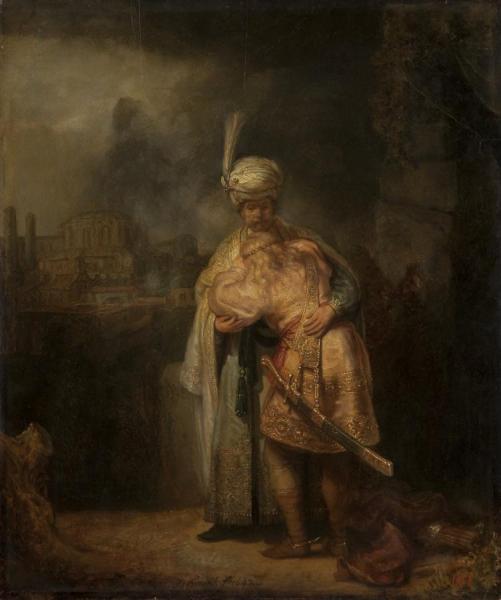 Rembrandt Van Rijn Biblical Scene
