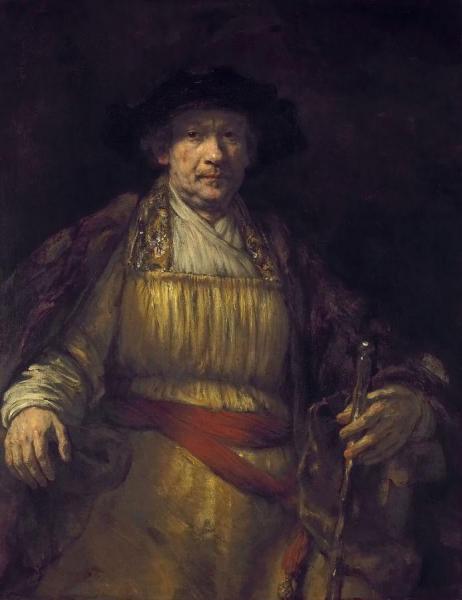 Self Portrait by Rembrandt Van Rijn