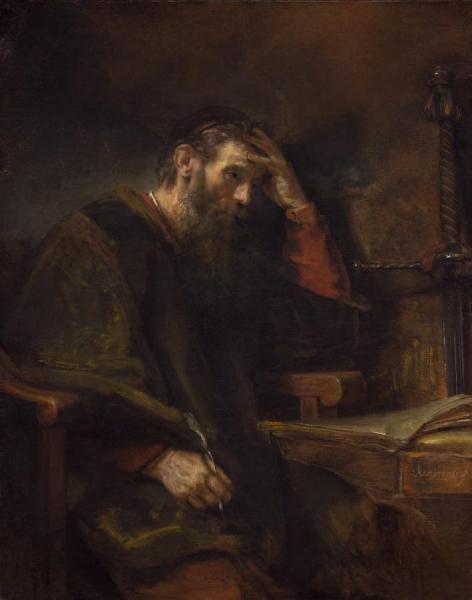 The Apostle Paul by Rembrandt Van Rijn