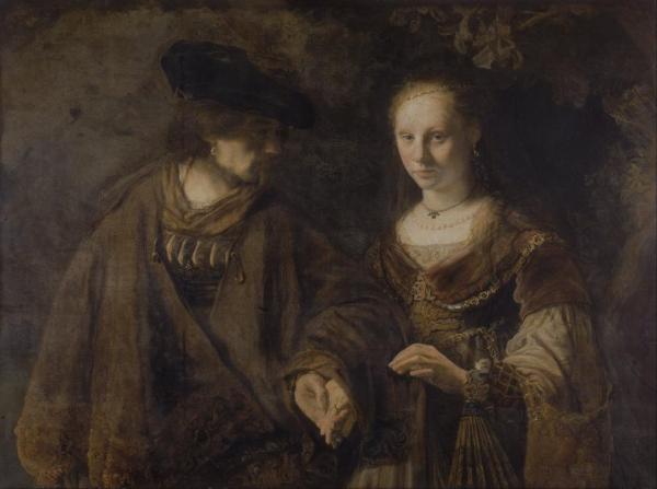 The Betrothal by Rembrandt Van Rijn