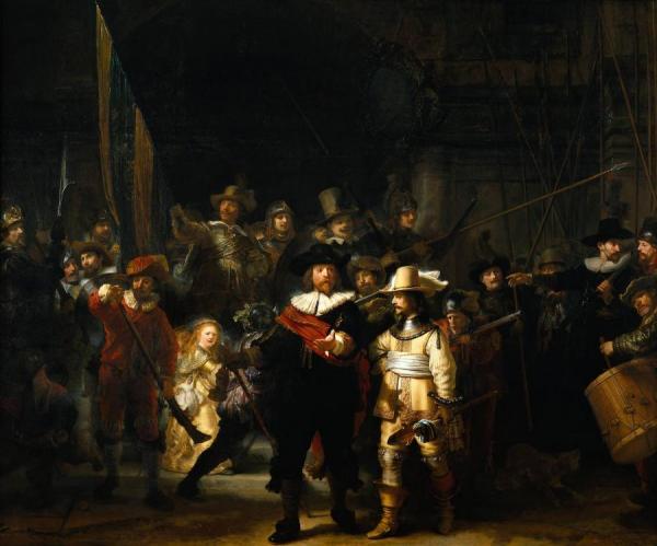 Rembrandt Van Rijn The Night Watch, 1642